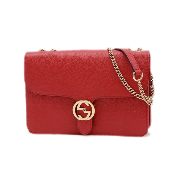 GUCCI Red Shoulder Bag - Picture 1 of 10